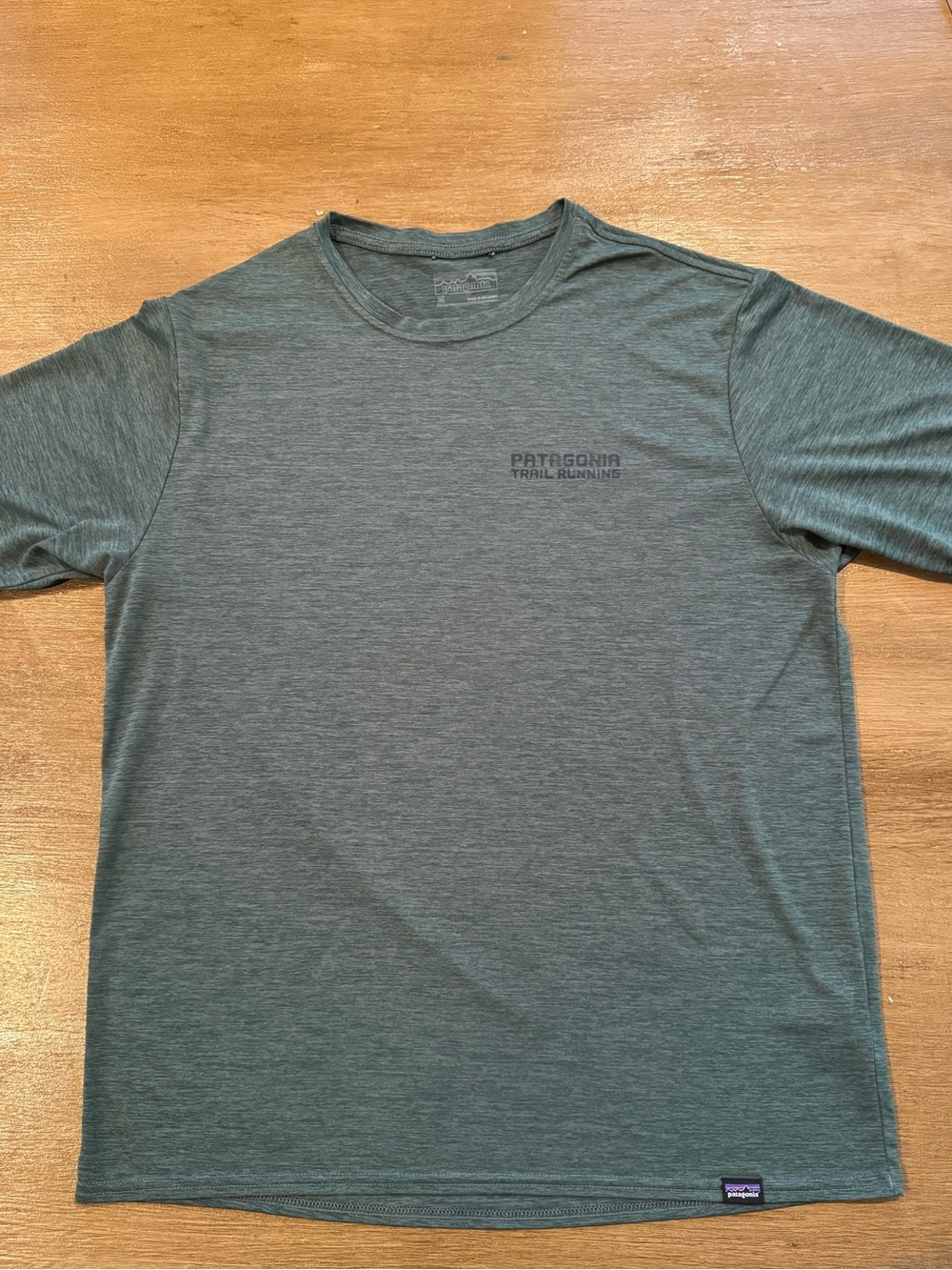 Patagonia Men’s Short-Sleeve Tee — Heathered Green